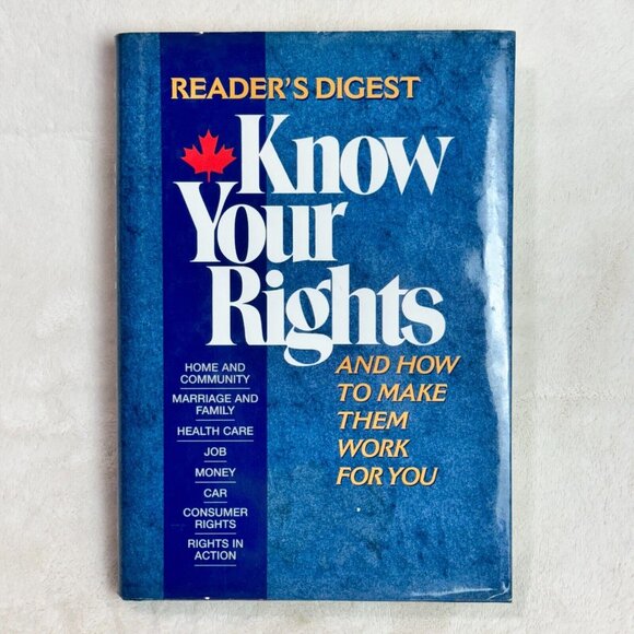 Other - Reader's Digest Know Your Rights and How to Make Them Work for You - Canadian